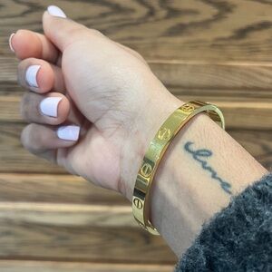Cartier Gold Bracelet
